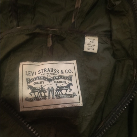 Levi’s Anorak chinch waist rain jacket XS - Picture 11 of 13